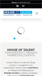 Mobile Screenshot of houseoftalent.nl
